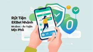 Hướng Dẫn Rút Tiền Từ Tài Khoản 8XBET Nhanh Chóng, An Toàn Và Không Mất Phí